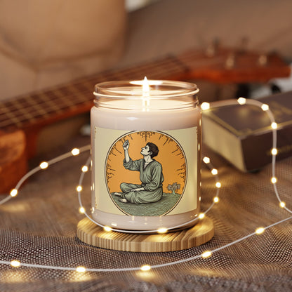 Meditation Scented Soy Candle - Relaxation & Mindfulness Aromatherapy